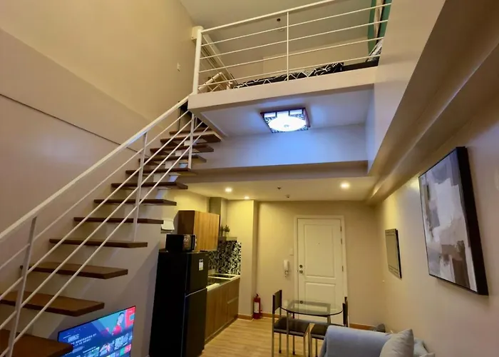 公寓式飯店 Gramercy Residences Elegant With Balcony View 马尼拉