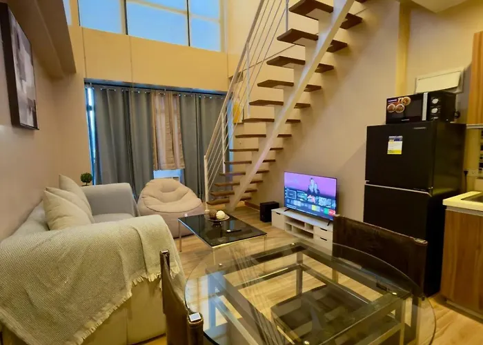 Gramercy Residences Elegant With Balcony View 公寓式飯店 马尼拉