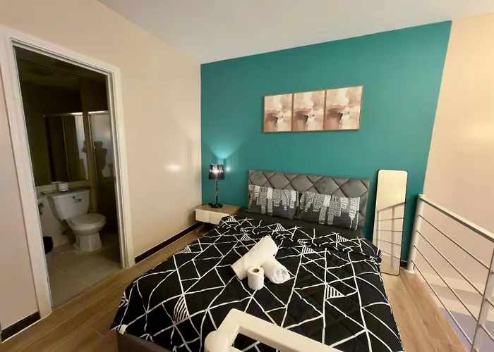 公寓式飯店 Gramercy Residences Elegant With Balcony View 马尼拉